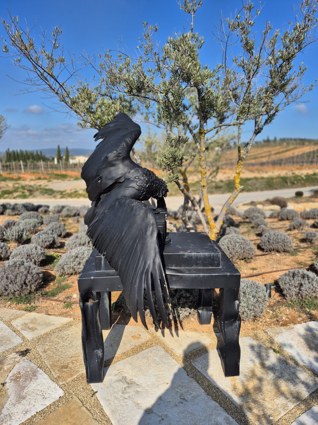 Le vautour (bronze) — Philippe Pasqua