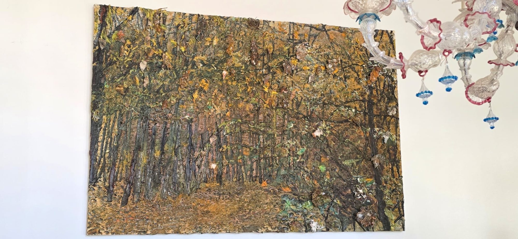 Anselm Kiefer, Wer jetzt kein Haus hat, baut sich keines mehr — vue de l’exposition